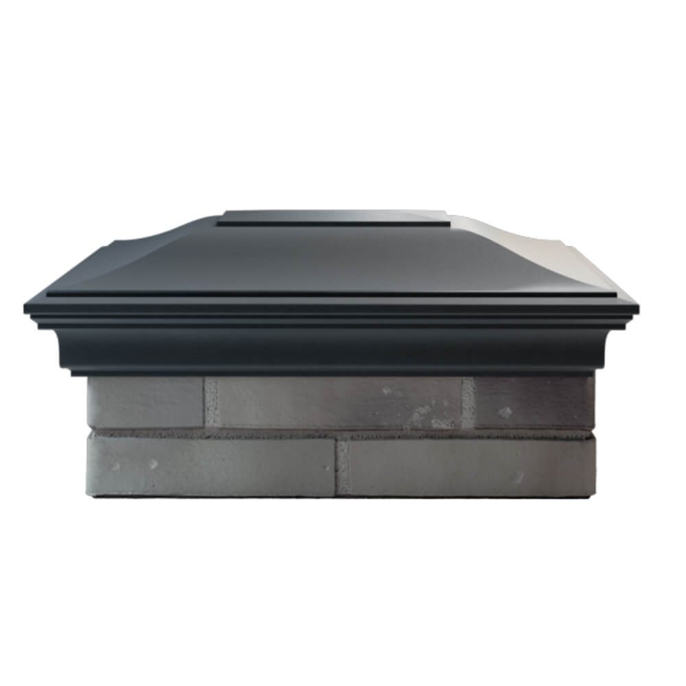 Колпак Zking Монблан Серый на столб 2х1.5 кирпича (515х385мм) в Крымске фото