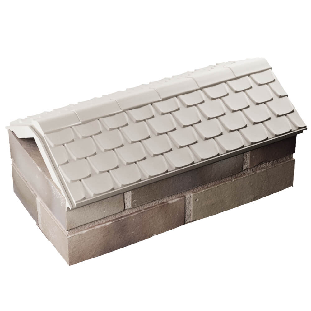 Парапет Zking Эльбрус Бежевый с посадкой на 1 кирпич (255мм) в Крымске фото