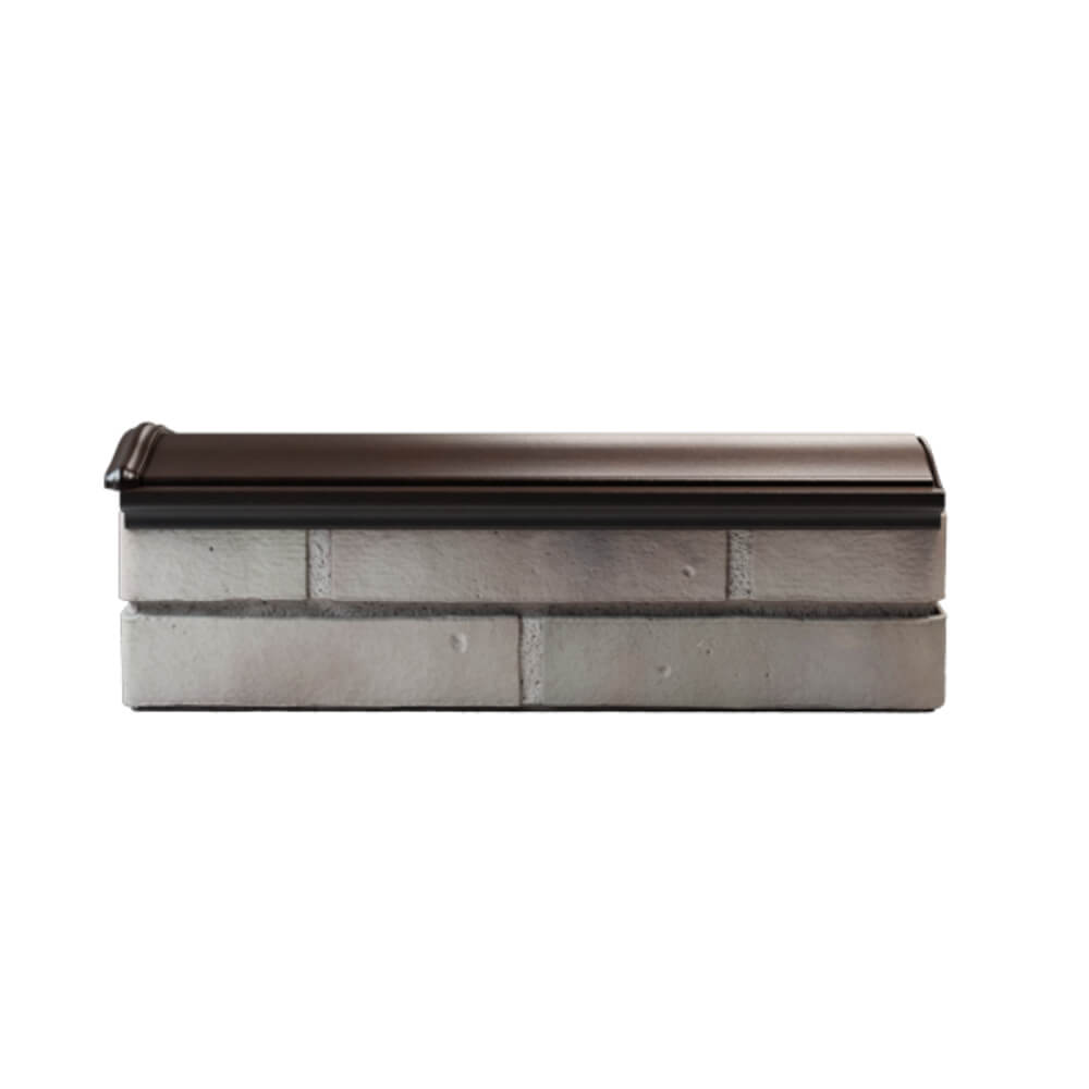 Парапет Zking Монблан Коричневый посадка на 0.5 кирпича (130мм) в Крымске фото