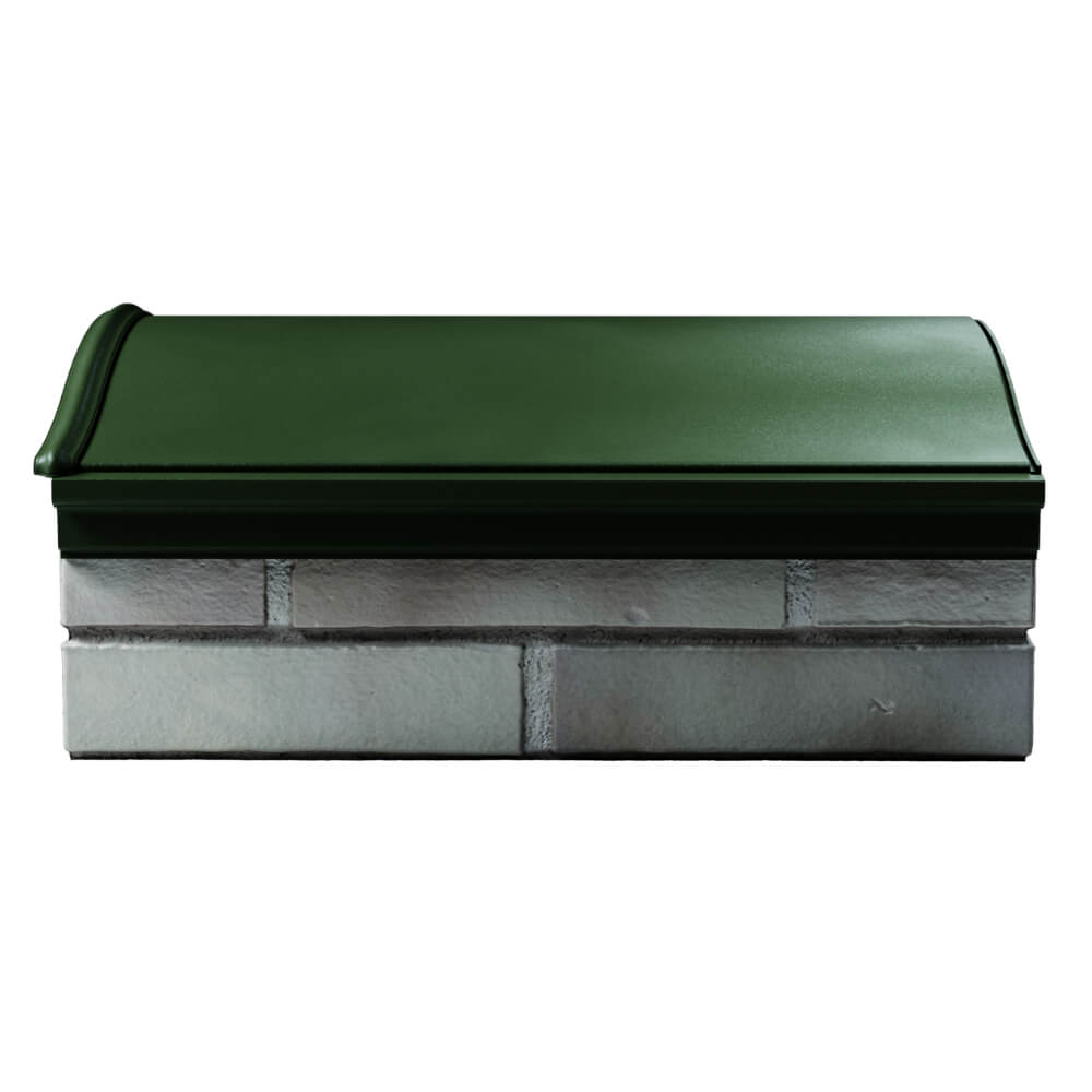 Парапет Zking Монблан Зеленый посадка на 1.5 кирпича (355/385мм) в Крымске фото