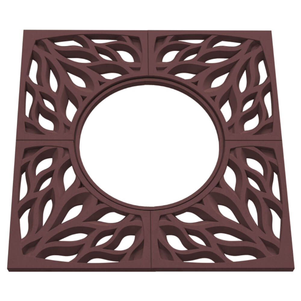 Приствольная решетка для дерева ZKING CRUST 1.2х1.2м Коричневая в Крымске фото