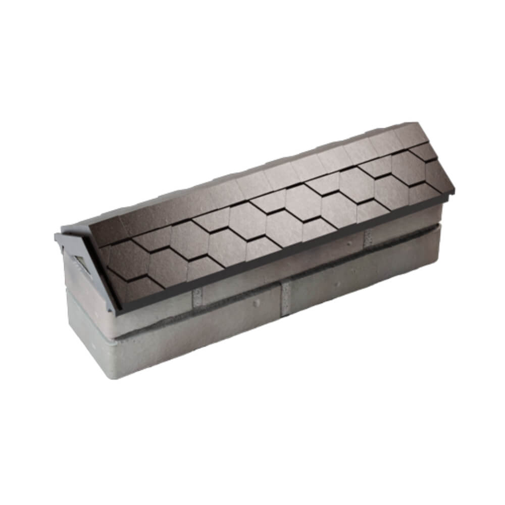 Парапет Zking Эверест Коричневый с посадкой на 0.5 кирпича (130мм) в Крымске фото