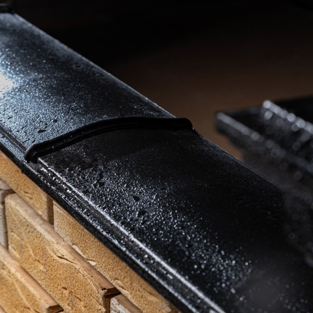 Парапет Zking Монблан Черный посадка на 0.5 кирпича (130мм) в Крымске фото