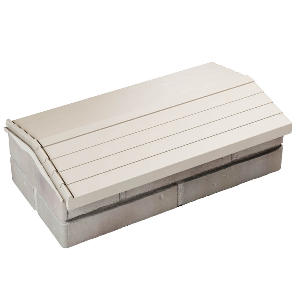 Парапет Zking Бона ХайТек Бежевый с посадкой на 1 кирпич (200/225/255мм) в Крымске фото