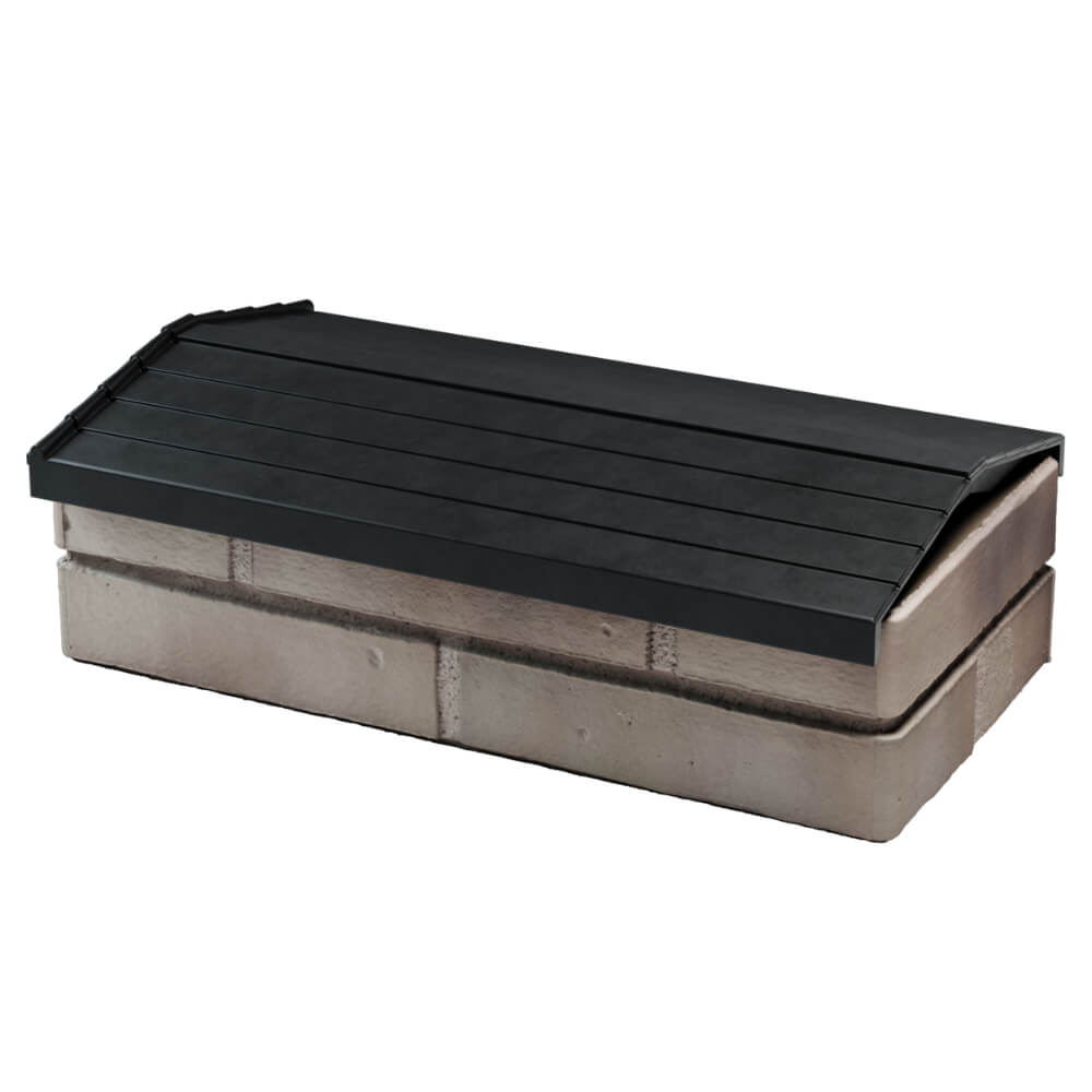 Парапет Zking Бона ХайТек Черный с посадкой на 1 кирпич (200/225/255мм) в Крымске фото