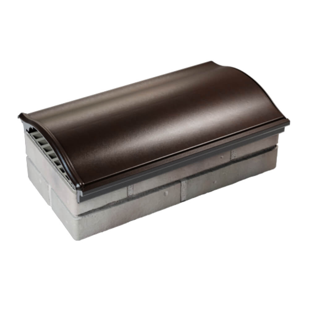 Парапет Zking Монблан Коричневый посадка на 1 кирпич (200/225/255мм) в Крымске фото