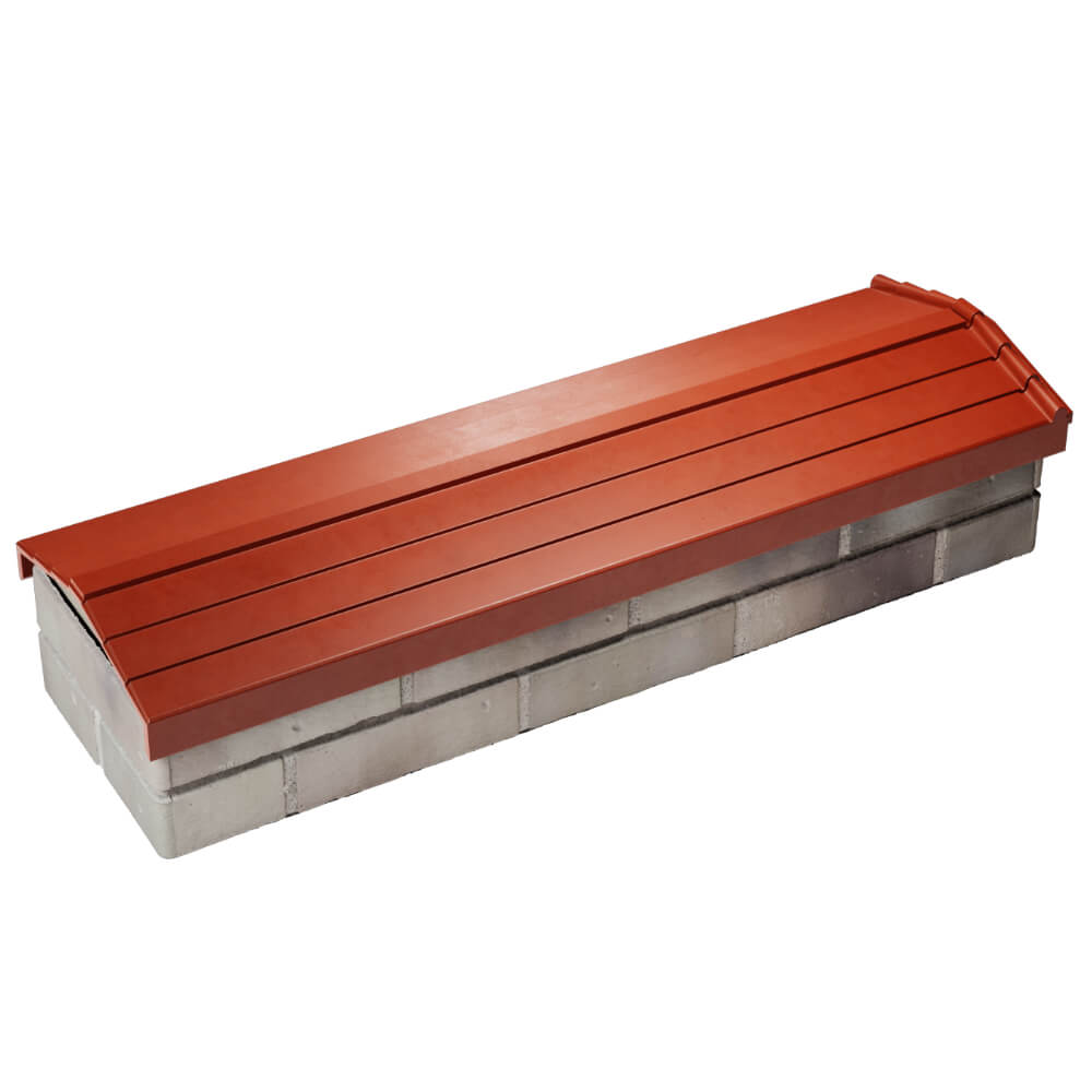 Парапет Zking Бона ХайТек Красный посадка на 0.5 кирпича (130мм) в Крымске фото