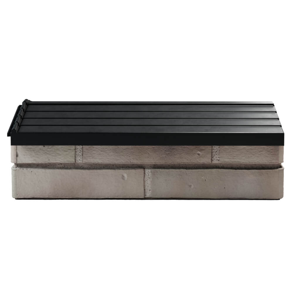 Парапет Zking Бона ХайТек Черный с посадкой на 1 кирпич (200/225/255мм) в Крымске фото