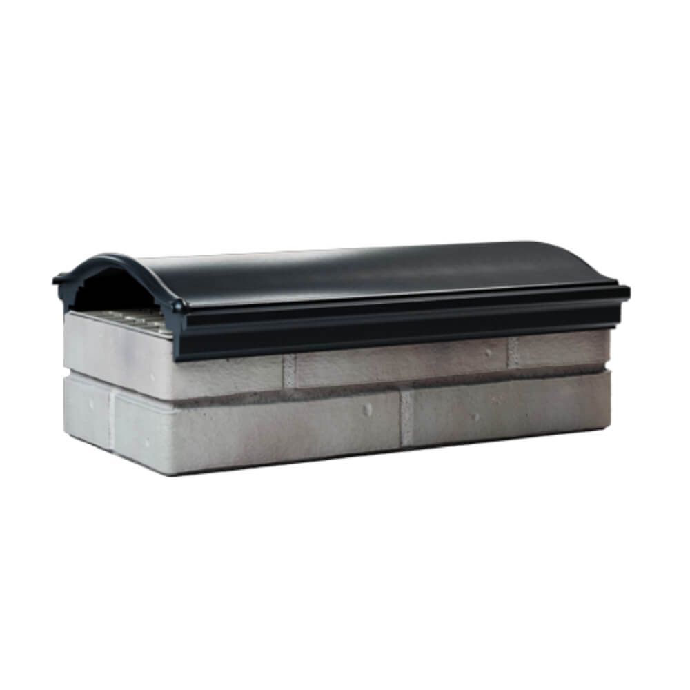 Парапет Zking Монблан Черный посадка на 1 кирпич (200/225/255мм) Крымск фото