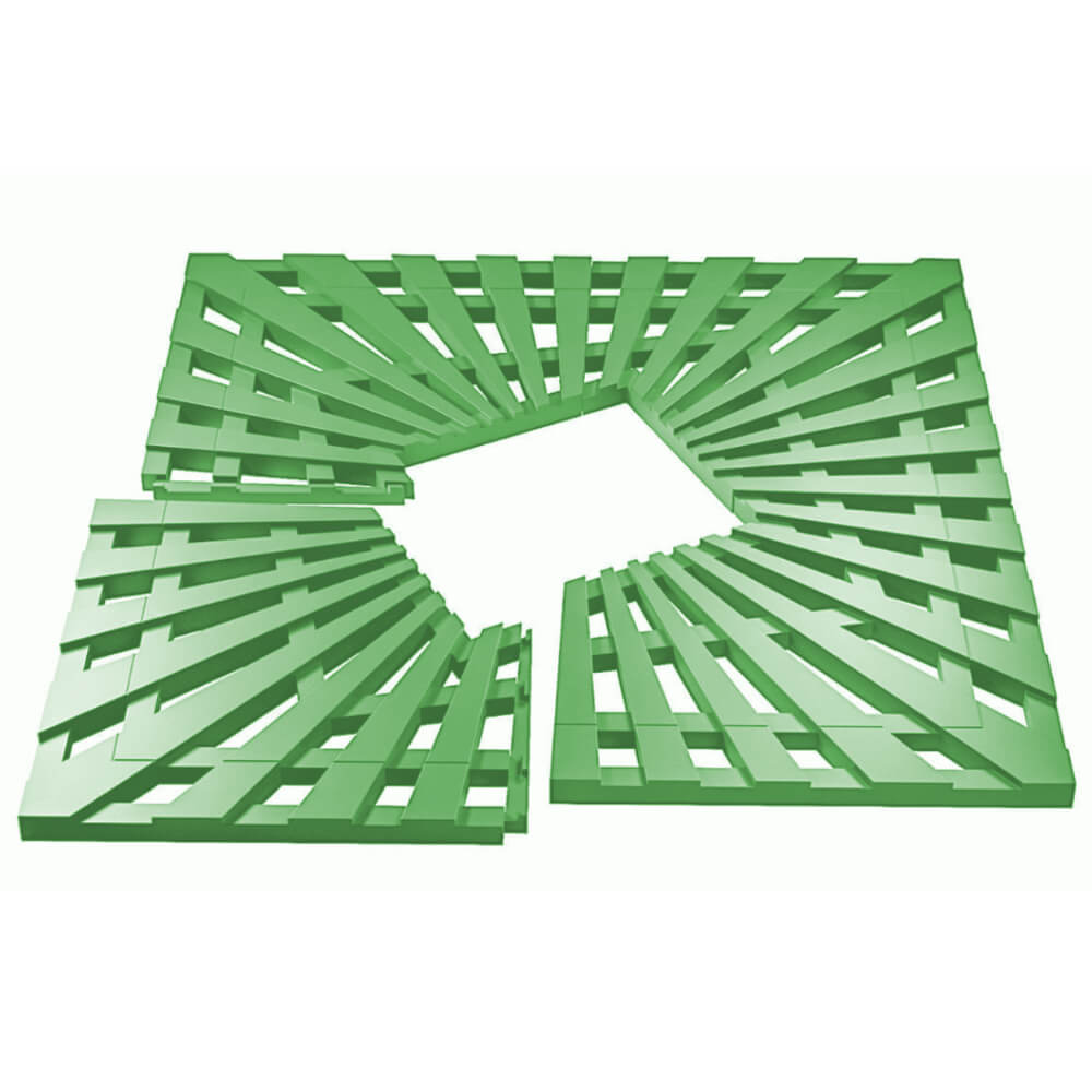 Приствольная решетка для дерева ZKING ATMOSPHERE 1.2х1.2м Зеленая в Крымске фото