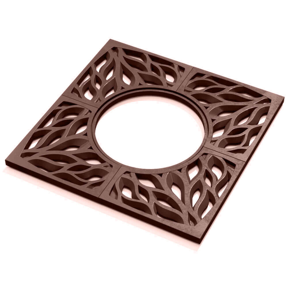 Приствольная решетка для дерева ZKING CRUST 1.2х1.2м Коричневая в Крымске фото