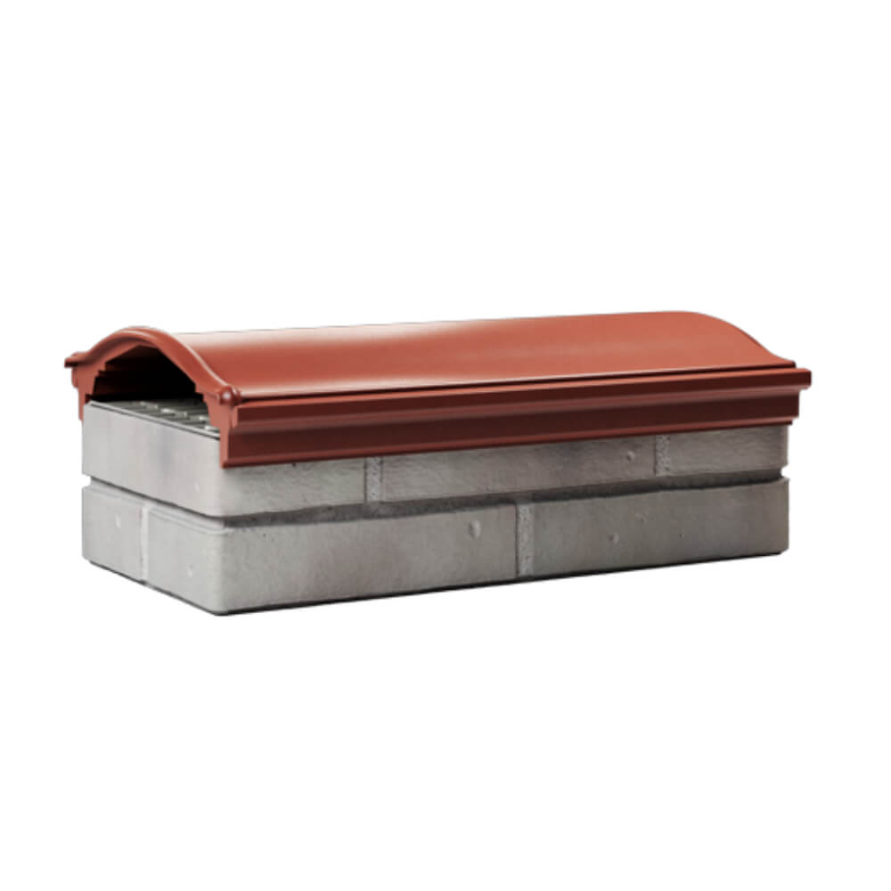 Парапет Zking Монблан Красный посадка на 1 кирпич (200/225/255мм) Крымск фото