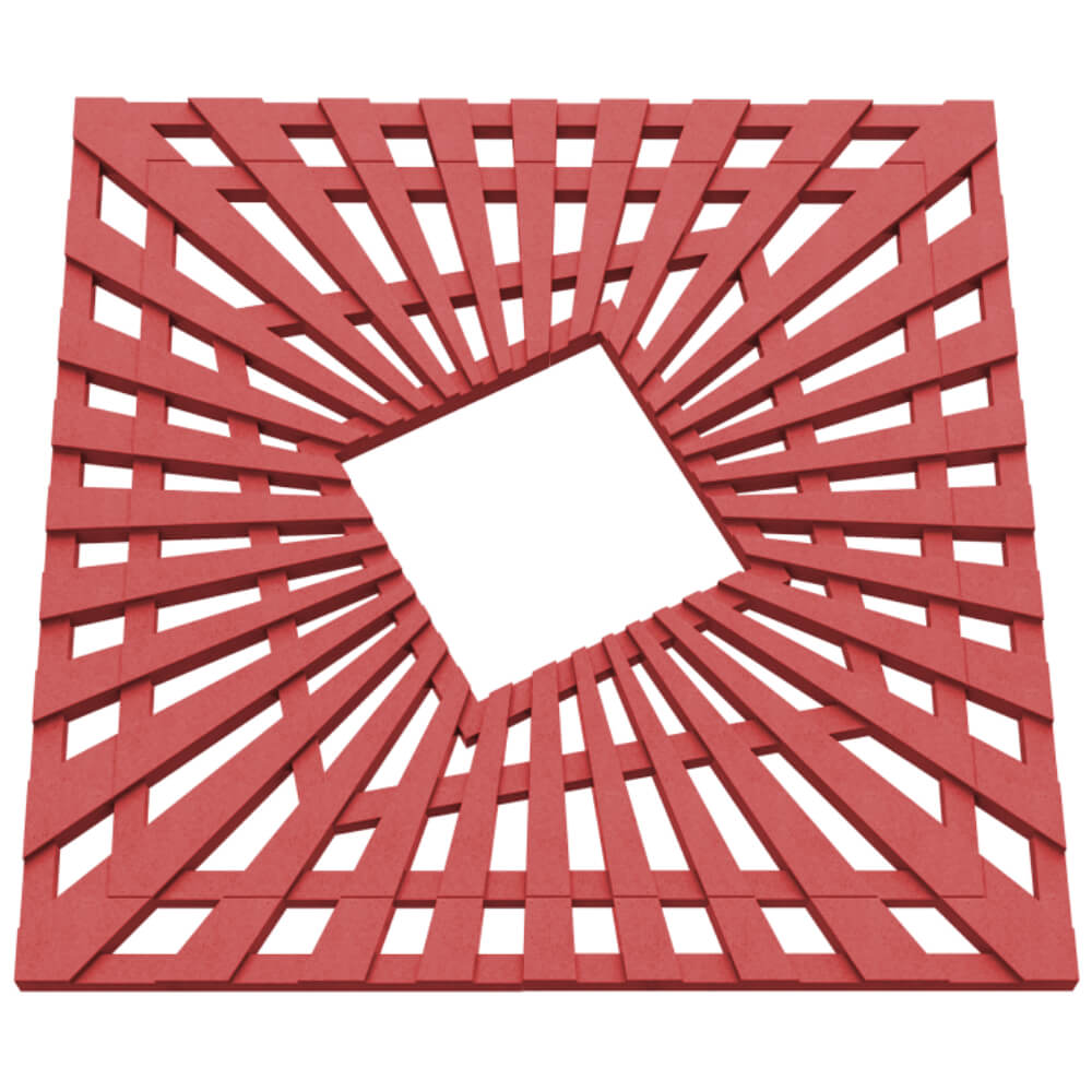 Приствольная решетка для дерева ZKING ATMOSPHERE 1.2х1.2м Красная в Крымске фото