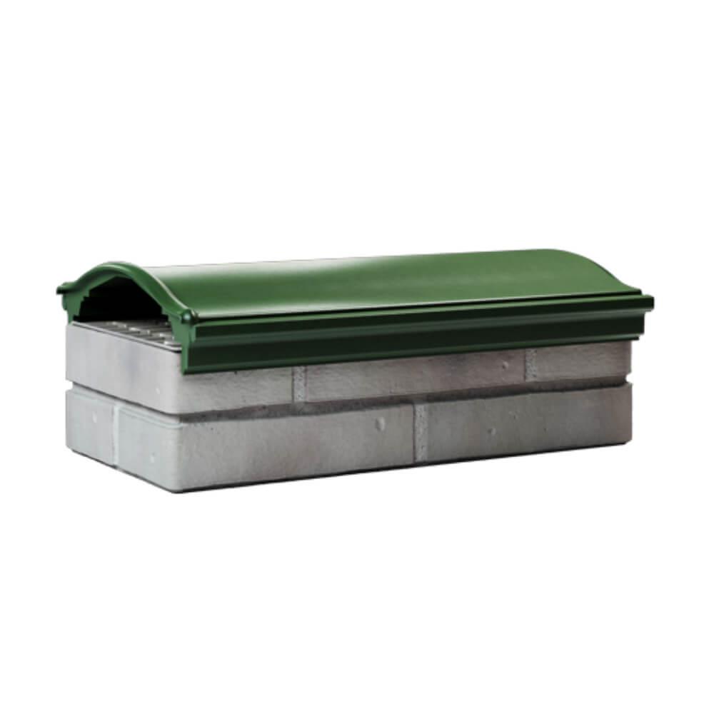 Парапет Zking Монблан Зеленый посадка на 1 кирпич (200/225/255мм) Крымск фото