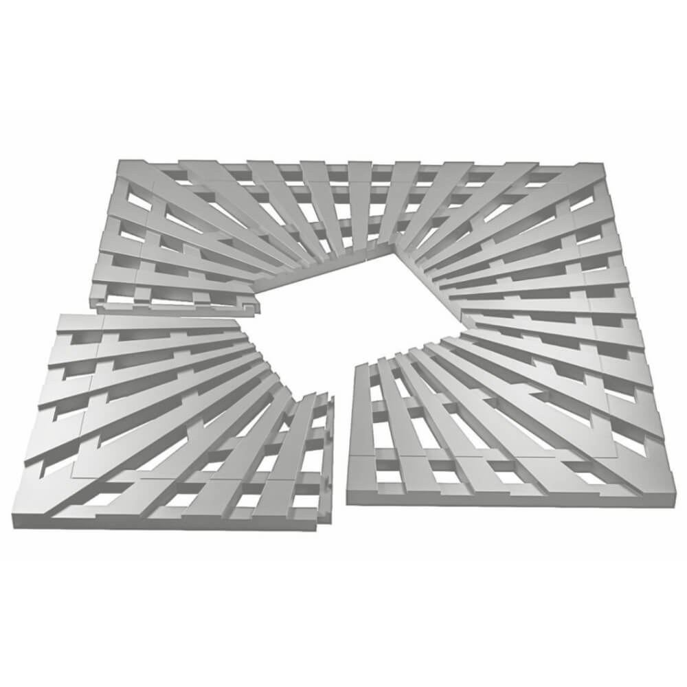 Приствольная решетка для дерева ZKING ATMOSPHERE 1.2х1.2м Бежевая в Крымске фото