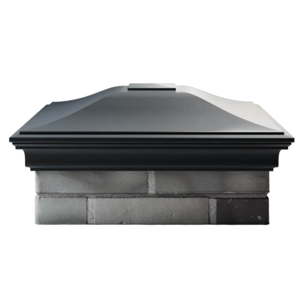 Колпак Zking Монблан Серый на столб 2х2 кирпича (515х515мм) в Крымске фото