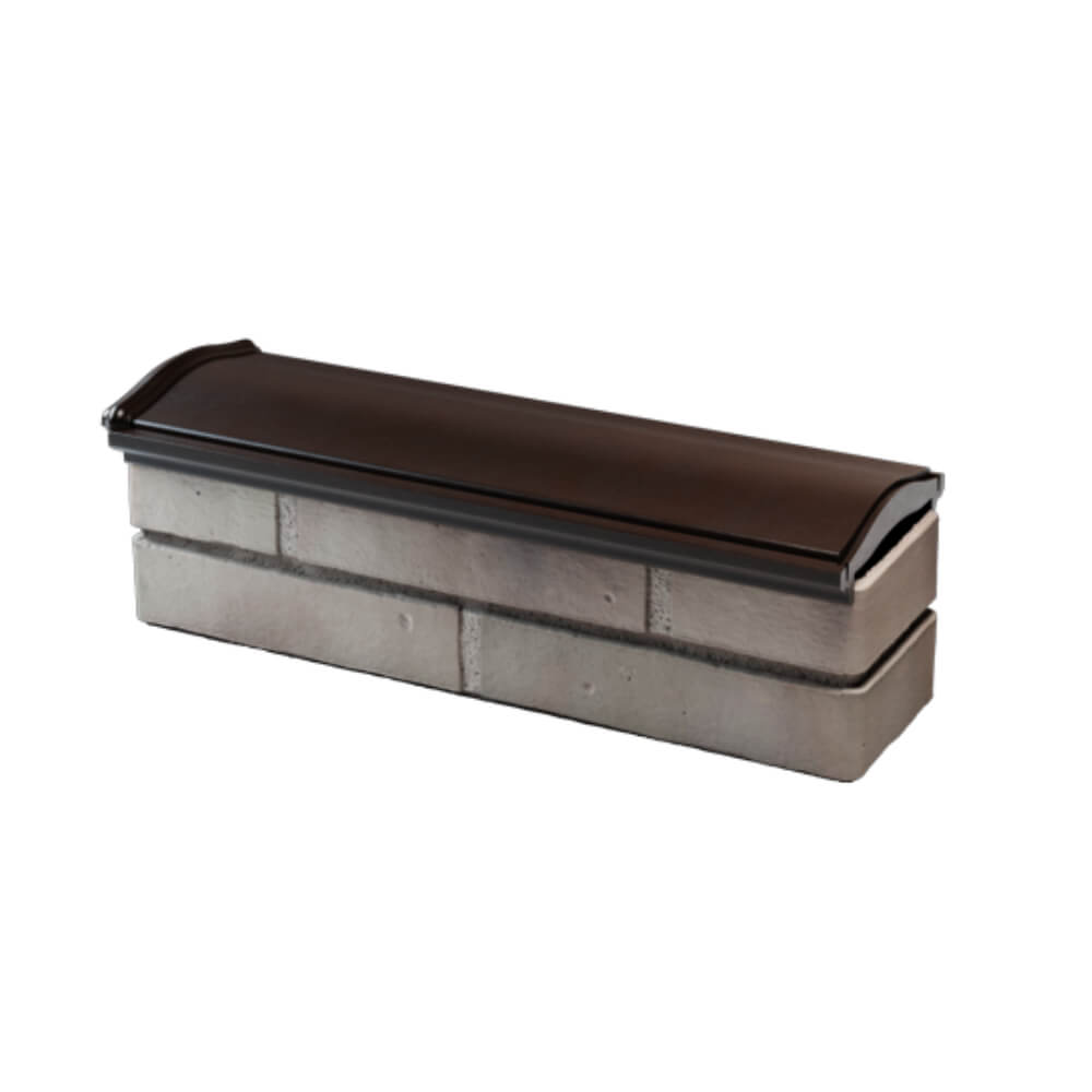 Парапет Zking Монблан Коричневый посадка на 0.5 кирпича (130мм) в Крымске фото