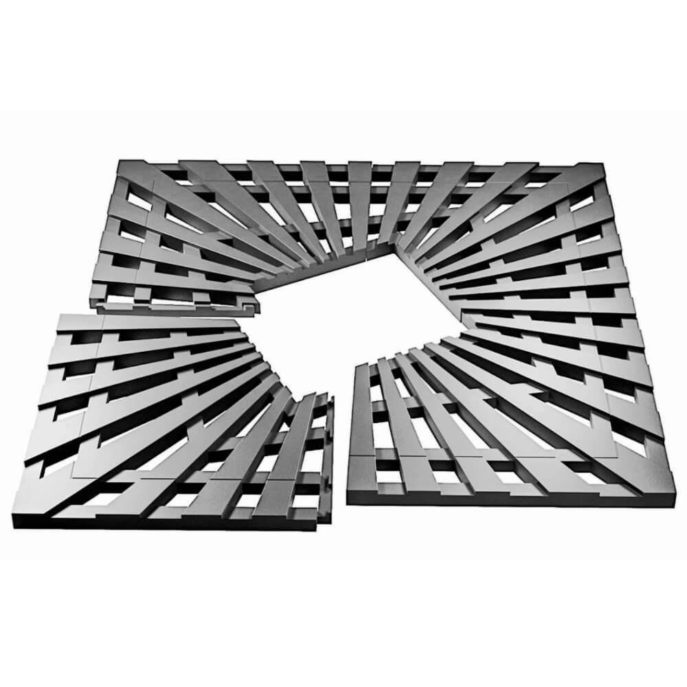 Приствольная решетка для дерева ZKING ATMOSPHERE 1.2х1.2м Серая в Крымске фото