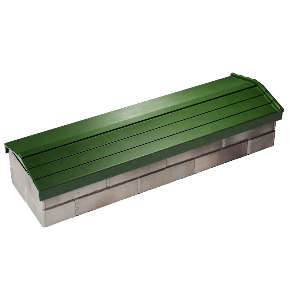 Парапет Zking Бона ХайТек Зеленый посадка на 0.5 кирпича (130мм) в Крымске фото