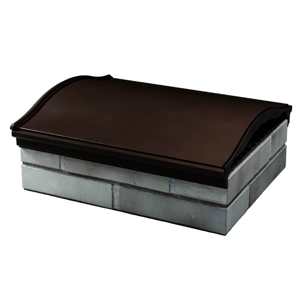 Парапет Zking Монблан Коричневый посадка на 1.5 кирпича (355/385мм) в Крымске фото