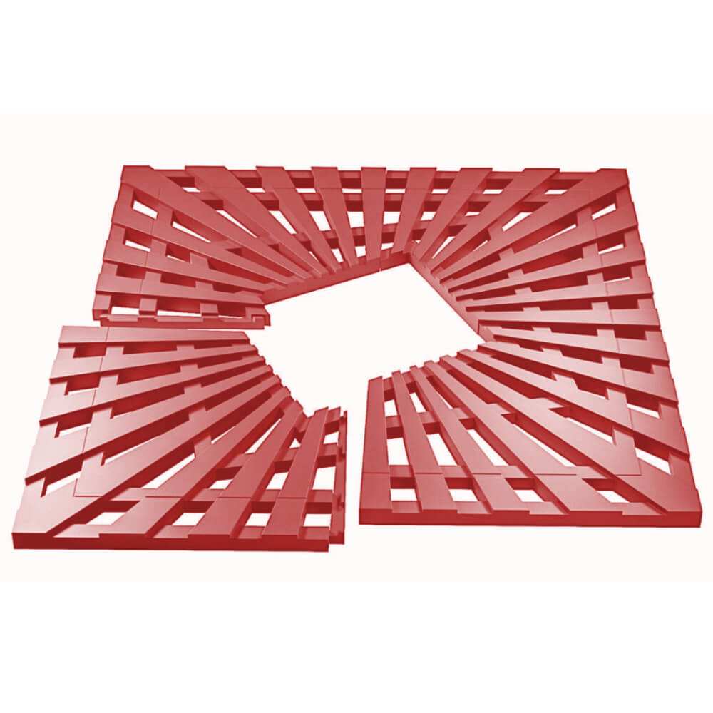 Приствольная решетка для дерева ZKING ATMOSPHERE 1.2х1.2м Красная в Крымске фото