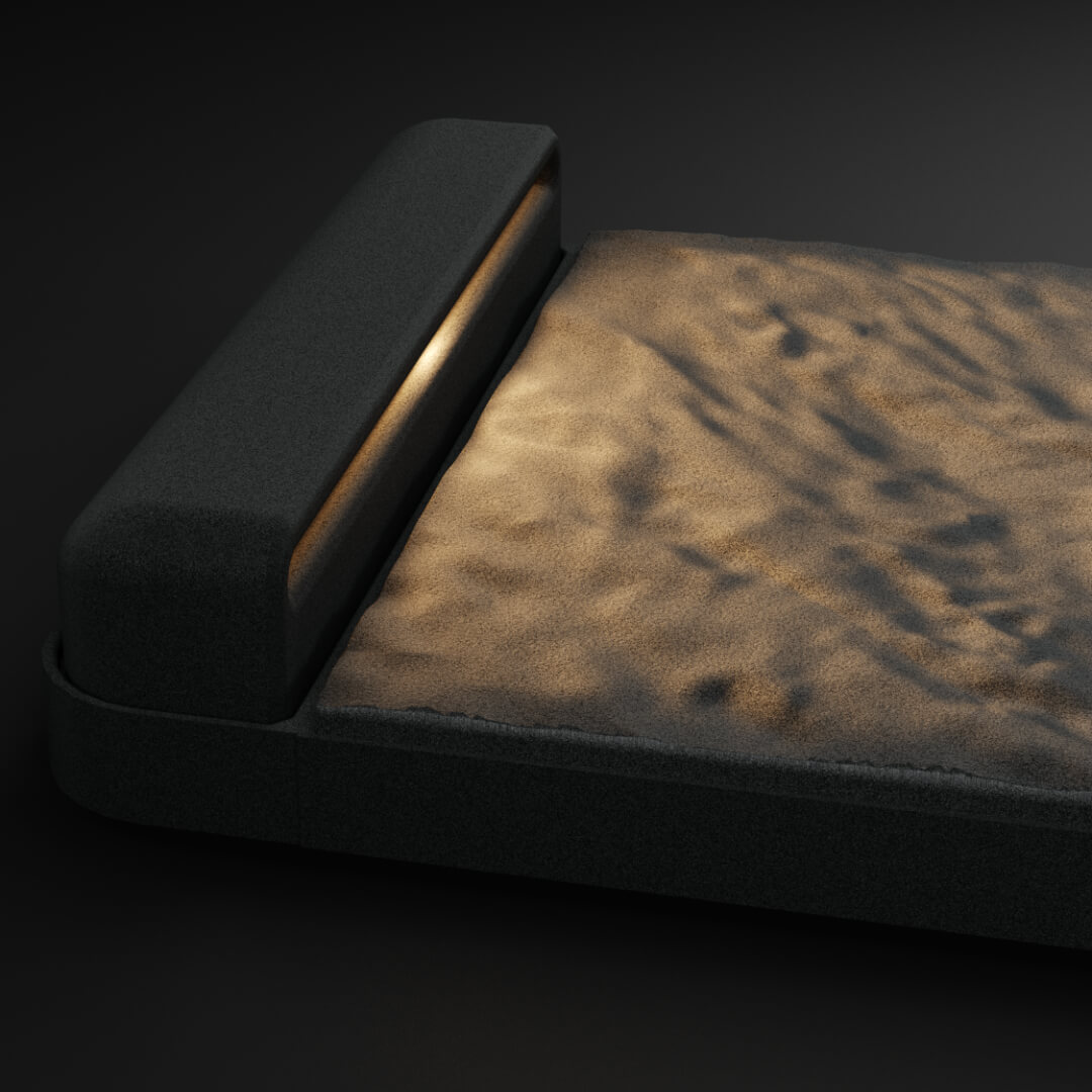 LED Светильник для шаговой плиты STONE Графитовый Серый 330х75х98мм Крымск фото