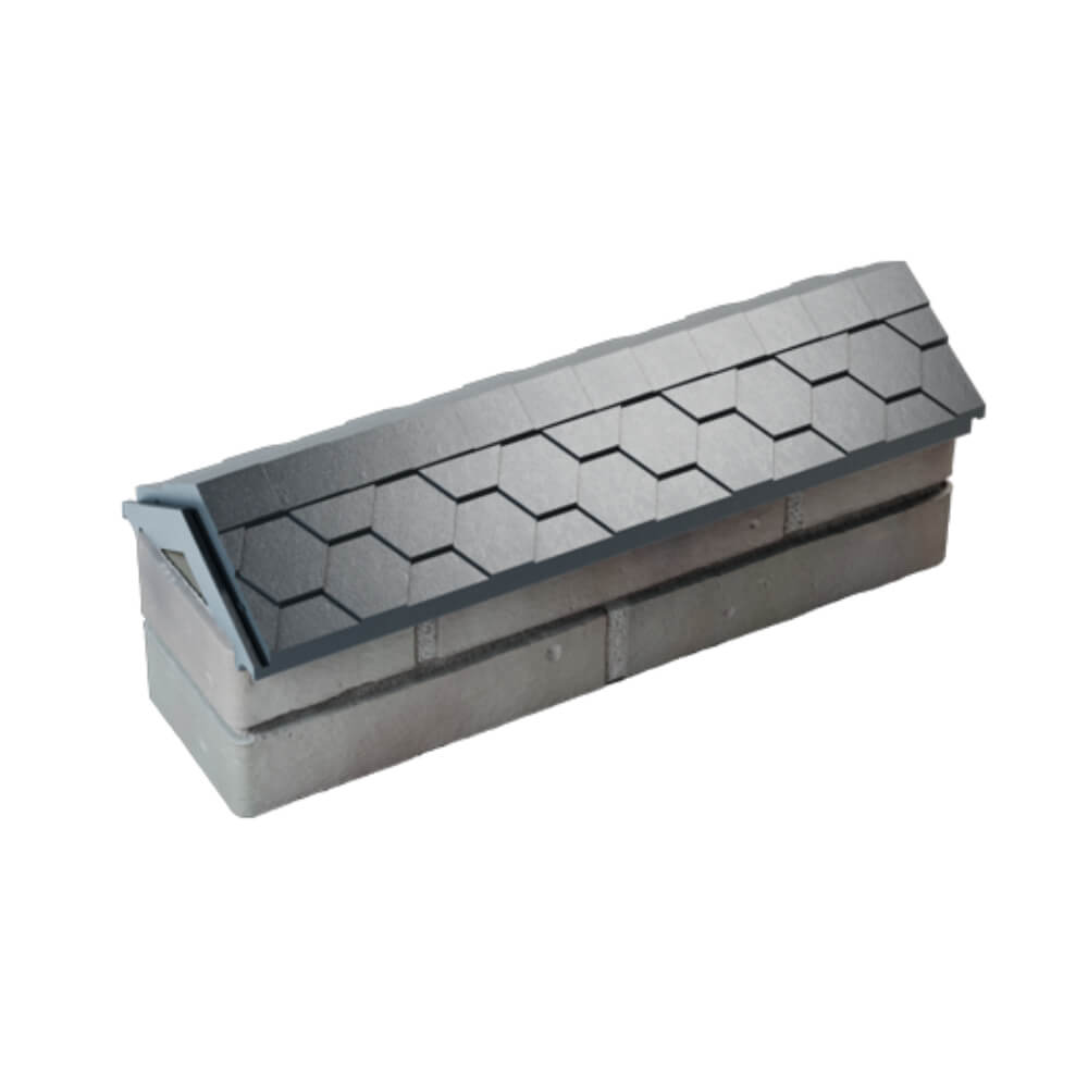 Парапет Zking Эверест Серый с посадкой на 0.5 кирпича (130мм) в Крымске фото